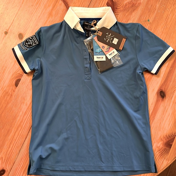 Horse Crescendo Equestrian Polo NWT - Picture 1 of 7